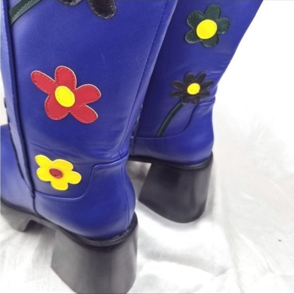 dELiA*s by Dolls Kill Darling Daughter Floral Boots - Picture 3 of 7